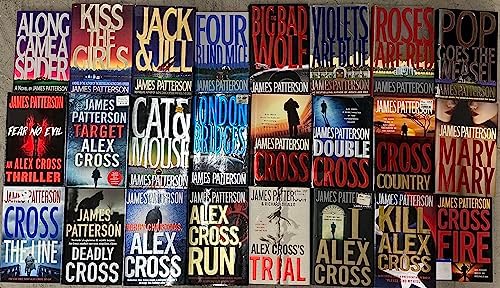 Amazon.com: Complete 27-book ALEX CROSS Series, Set by Patterson